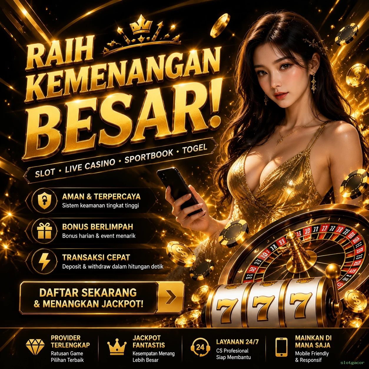 Berbagai Jenis Permainan yang Tersedia di slotgacor